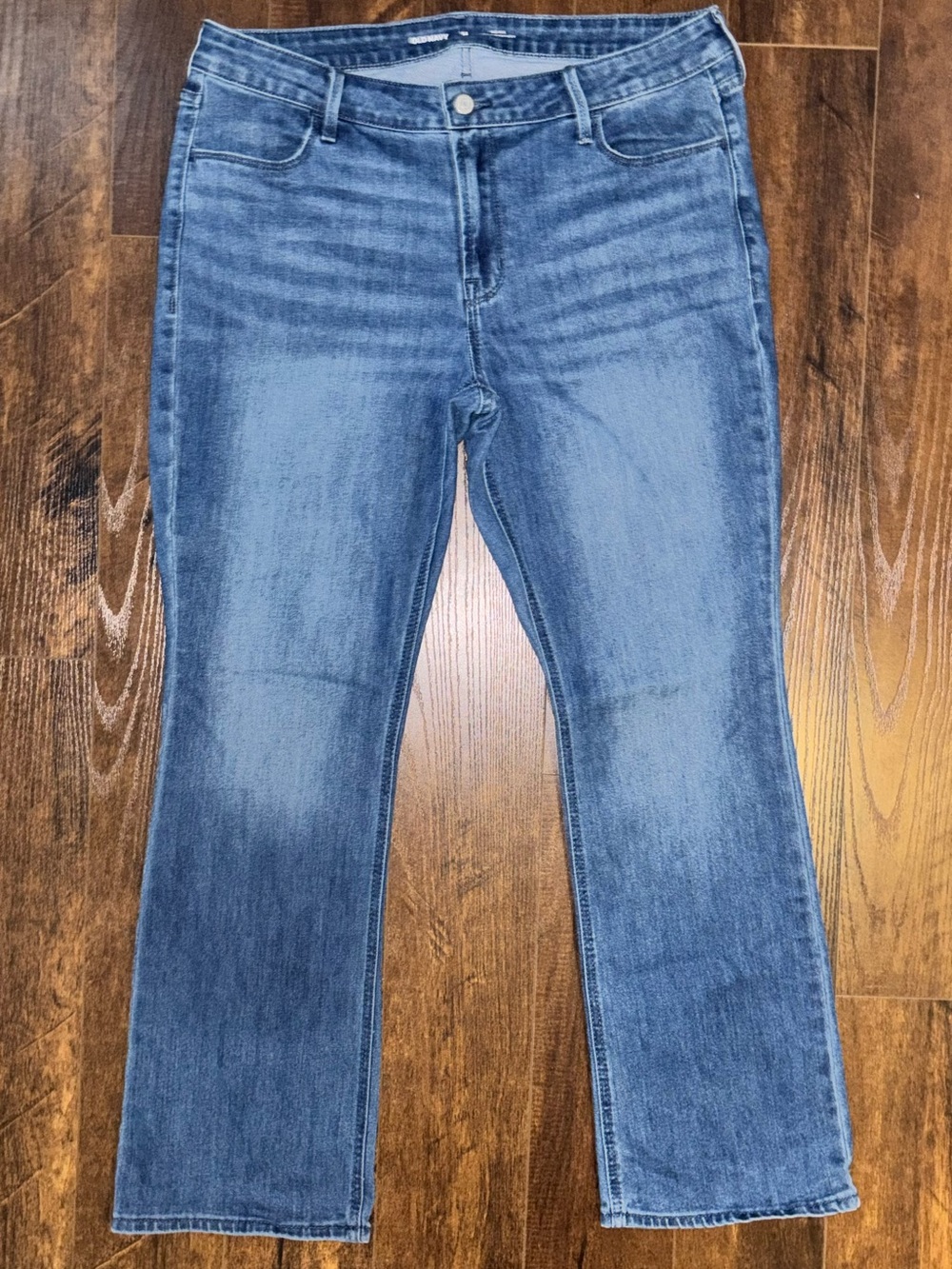 Old Navy Women's Light Blue Wow Bootcut Jeans